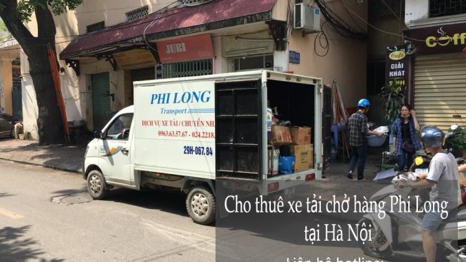 Dịch vụ thuê xe tải Phi Long tại phố Nguyễn Siêu