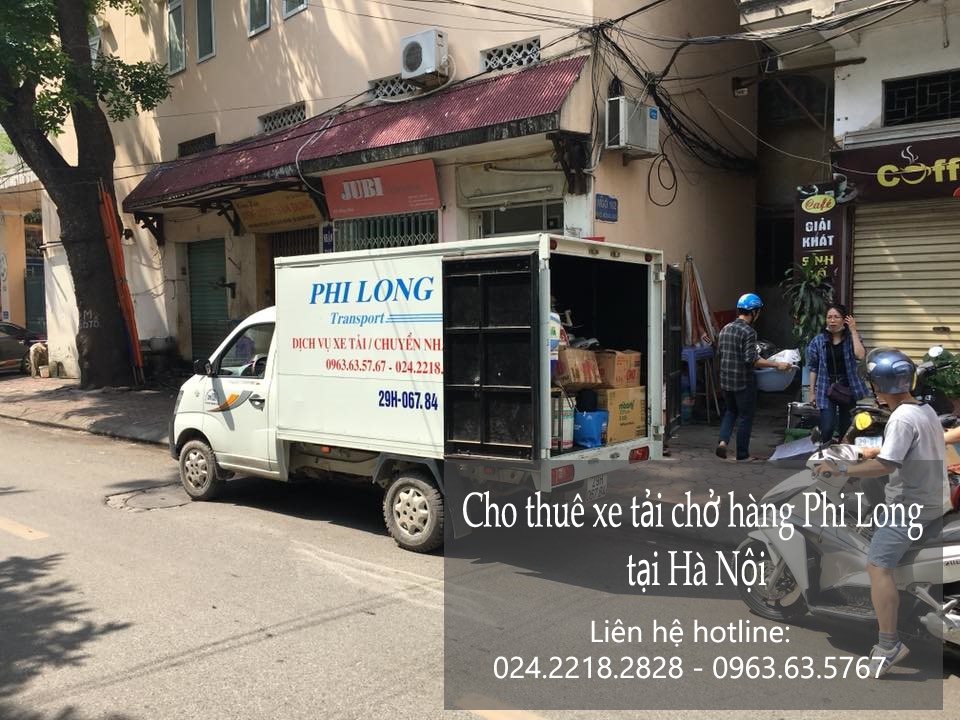 Dịch vụ thuê xe tải Phi Long tại phố Nguyễn Siêu