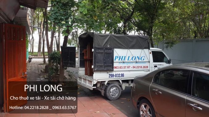 Dịch vụ cho thuê xe tải giá rẻ Phi Long tại phố Khâm Thiên
