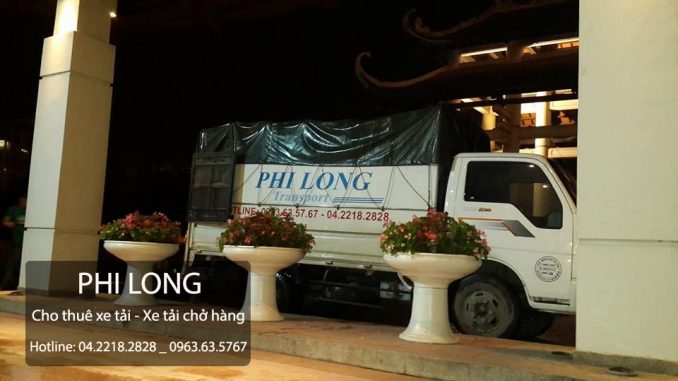 Dịch vụ cho thuê xe tải chuyển nhà giá rẻ uy tín Phi Long tại đường Trung Hòa