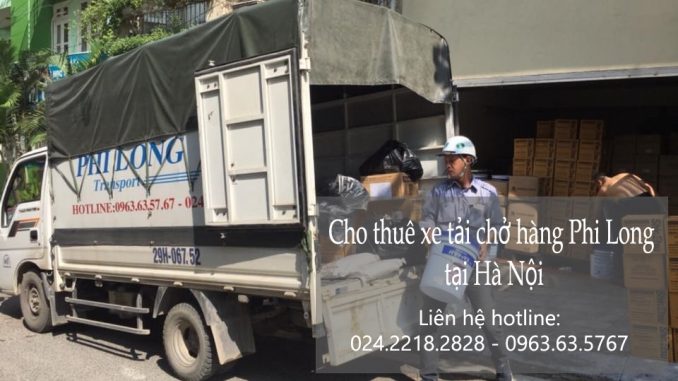 Dịch vụ cho thuê xe tải tại phố Đặng Thùy Trâm