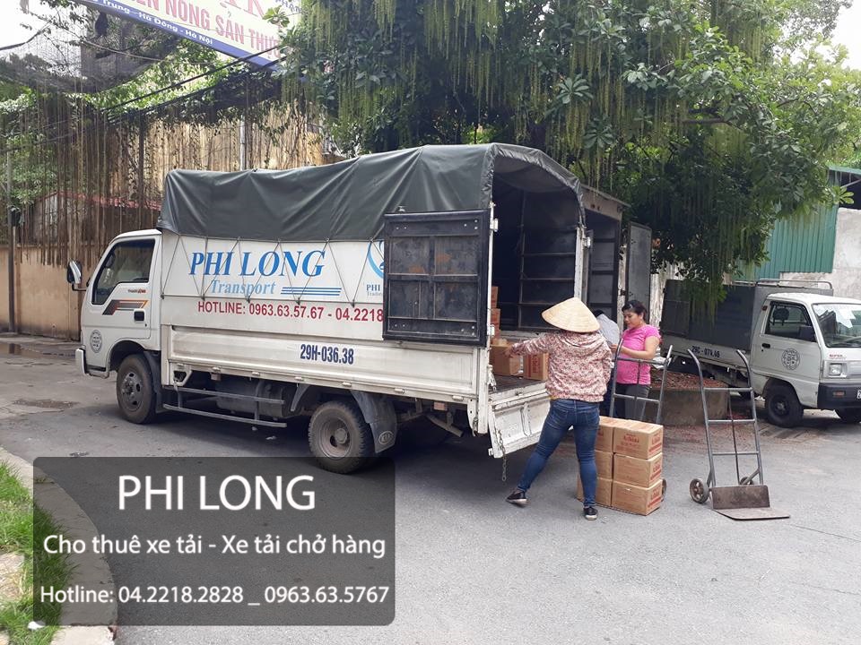 Phi Long hãng cho thuê xe tải chở hàng giá rẻ chuyên nghiệp tại phố Đặng Tiến Đông