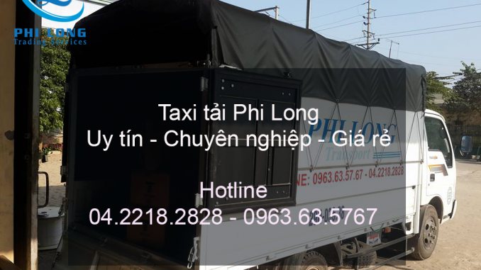 Dịch vụ taxi tải chuyên nghiệp tại phố Bùi Thị Xuân