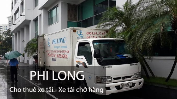Phi Long cung cấp dịch vụ cho thuê xe tải chở hàng giá rẻ tại phố Cát Linh