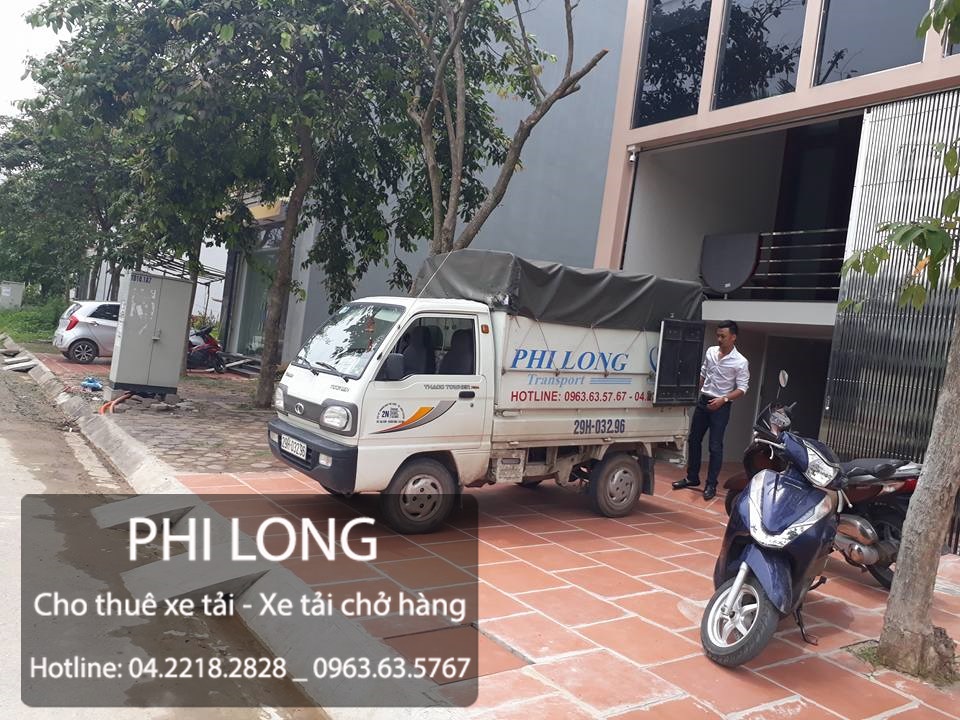 Dịch vụ cho thuê xe tải chở hàng giá rẻ tại phố Cát Linh