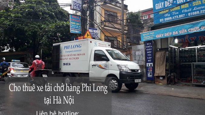 Cho thuê xe tải chở hàng giá rẻ tại phố Hồng Mai - 0963.63.5767