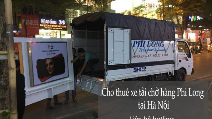 Dịch vụ cho thuê xe tải tại phố Trần Khát Chân