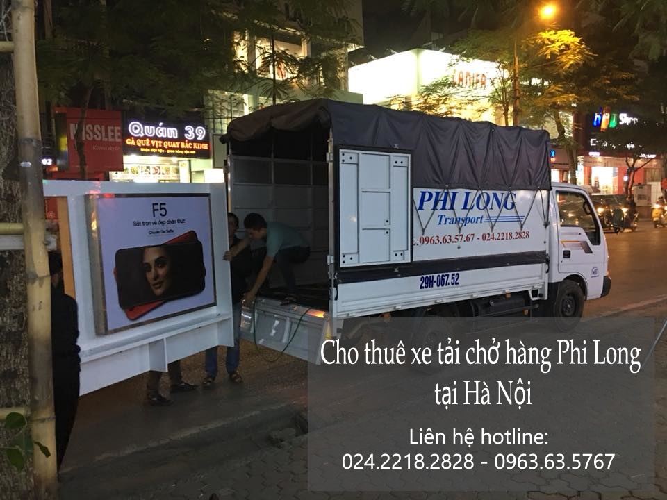 Dịch vụ cho thuê xe tải tại phố Trần Khát Chân