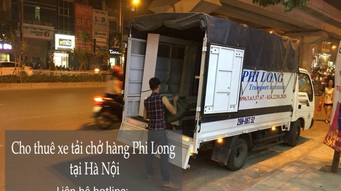 Cho thuê xe tải 1,4 tấn chở hàng tại phố Quỳnh Đô