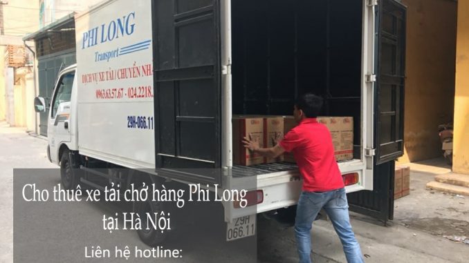Dịch vụ cho thuê xe tải tại phố Trung Kính