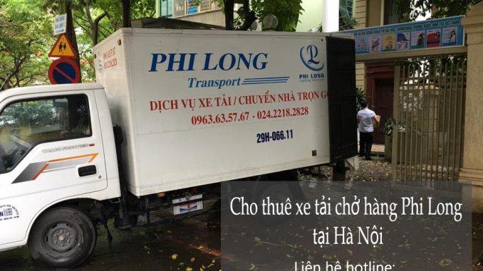 Thuê xe tải giá rẻ Phi Long tại khu đô thị Pháp Vân
