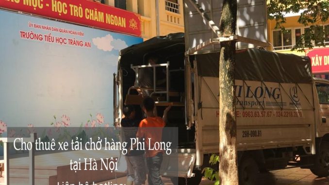Dịch vụ thuê xe tải giá rẻ tại phố Quảng An