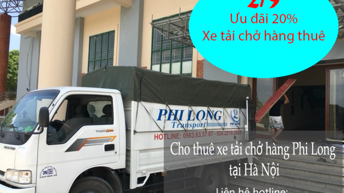 Dịch vụ cho thuê xe tải ưu đãi ngày Quốc Khánh 2-9