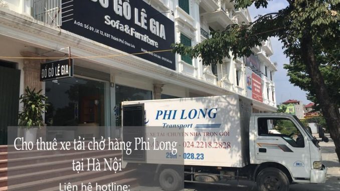 Cho thuê xe tải chở hàng tại phường Đồng Mai