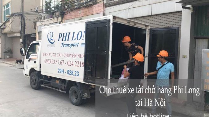 Dịch vụ cho thuê xe tải tại phố Hào Nam