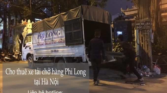Dịch vụ cho thuê xe tải tại phố Thanh Bảo