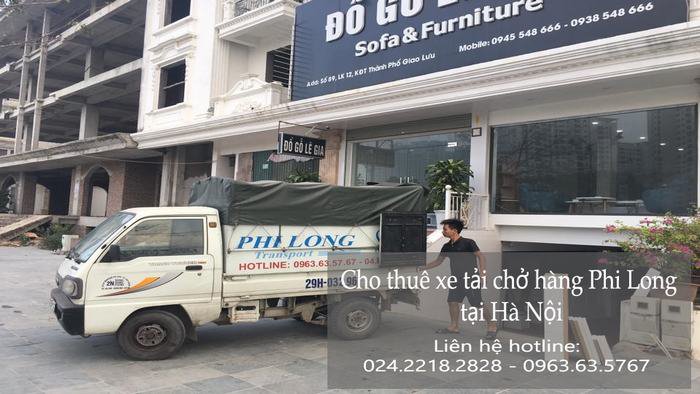 Dịch vụ thuê xe tải tại phố Trung Kiên