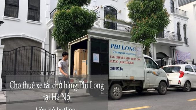 Thuê xe tải Phi Long trọn gói tại phố Mai Động