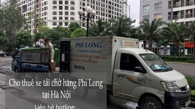 Dịch vụ thuê xe tải Phi Long tại phố Nguyễn Hoàng
