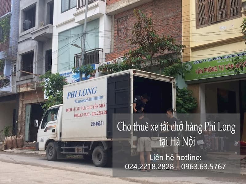 Dịch vụ cho thuê xe tải Phi Long tại phố Cầu Diễn