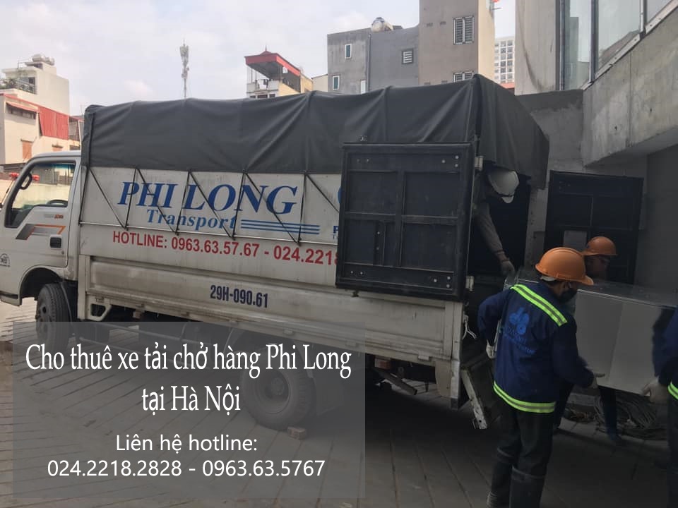Dịch vụ xe tải giá rẻ Phi Long tại phố Ngọc Hồi