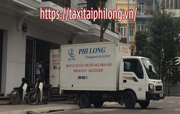 Cho thuê xe tải chất lượng Phi Long tại đường Cầu Giấy
