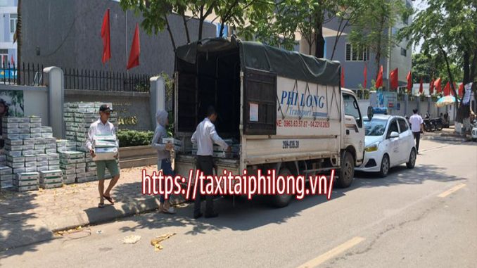 Cho thuê xe tải chất lượng Phi Long tại đường Bưởi